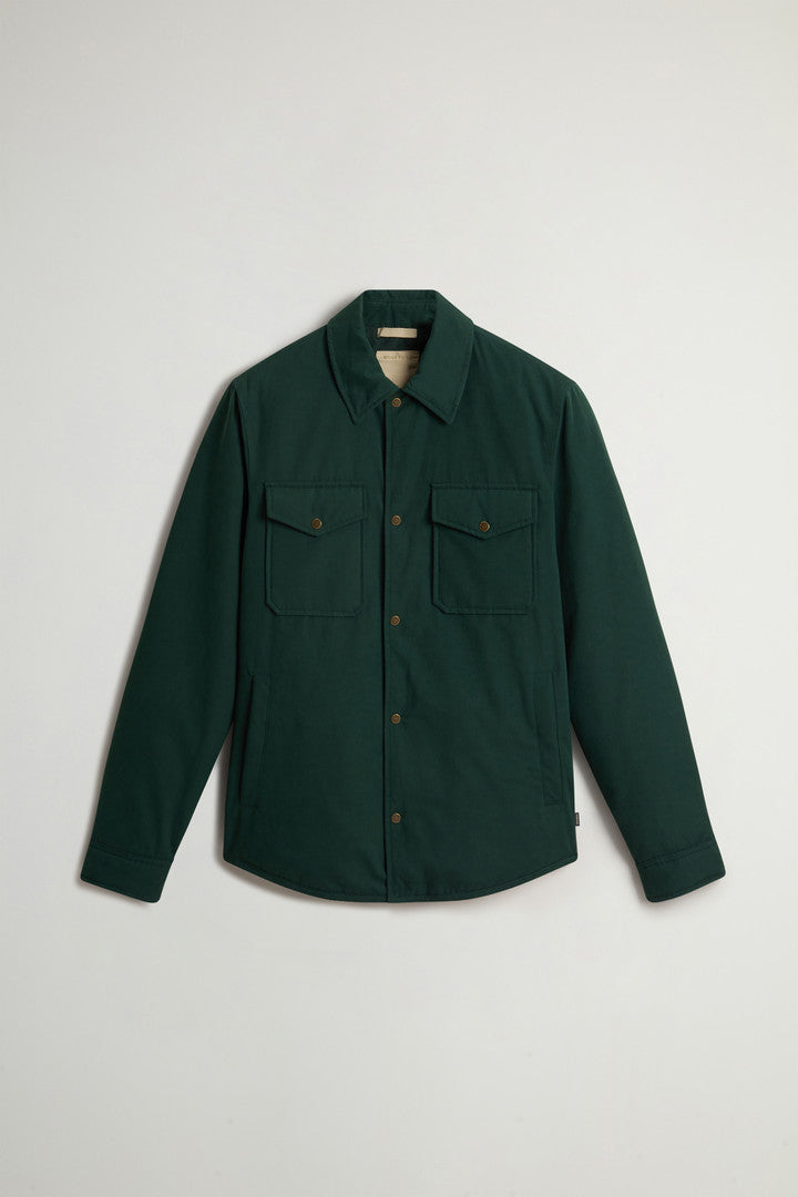 Mountain Cloth Overshirt Dark Holly Green