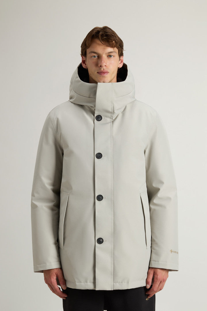 Waterproof Parka in Recycled Two-Layered GORE-TEX Fabric Dove