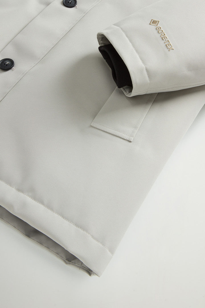 Waterproof Parka in Recycled Two-Layered GORE-TEX Fabric Dove
