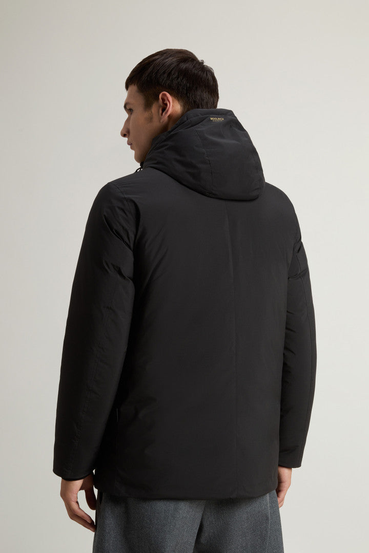 Cloud Arctic Parka with Hood Black