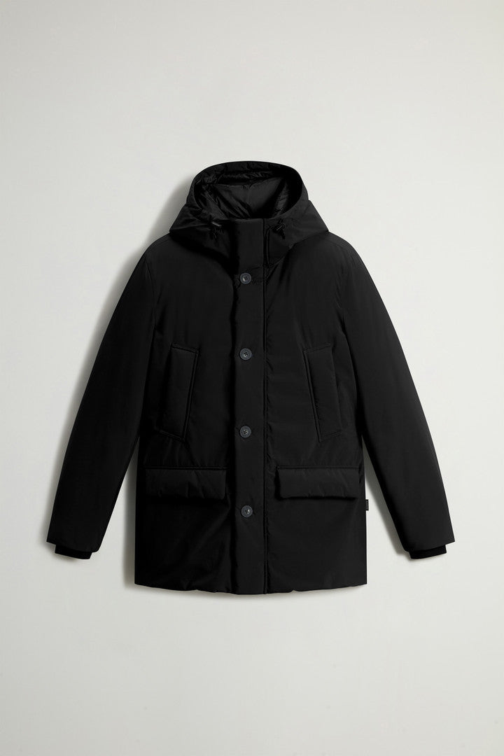 Cloud Arctic Parka with Hood Black