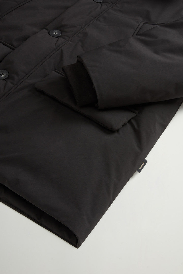 Cloud Arctic Parka with Hood Black