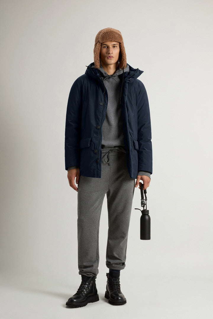 Cloud Arctic Parka with Melton Blue