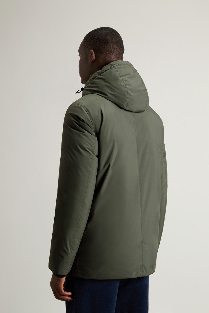Cloud Arctic Parka with Hood Dark Green